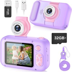 ARNSSIEN Kids Camera with 32GB Memory Card – Digital Children’s Camera