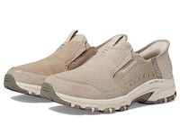 Skechers Womens Hands Free Slip ins Hillcrest Sunapee, Taupe, 9