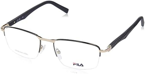 FILA Gafas DE Vista, SH.Rose Gold W/Black Parts, 53/18/140 para Hombre