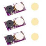 3pcs Annoying Noise Machine, New Cricket Noise Items with 16 Sounds Beeping Cricket Noise Maker Concealed Noise Stuff Noise Maker Device for Gag Joke Gifts School Friend Party (Dark Purple)