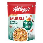 Kellogg's Muesli Fruit Magic 500G | 12-In-1 Power Breakfast | India'S No 1 Muesli | Multigrain Breakfast Cereal