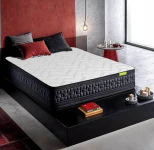 wakeup INDIA Luxe Comfort Tech Pocket Spring Mattress Queen Size | 10 Years Warranty | Riserox 10 inch Queen Bed Mattresses | Pocket Spring with Memory Foam Mattress (75x60x10 Inches,Medium Soft)