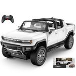 VOLTZ TOYS 1/16 Scale RC Car, Compatible with Licensed GMC Hummer EV Remote Control Toy Car Model for Kids and Adults with Open Doors, Lights and Crab Walking Mode, Official Product, Best Ideal Gift