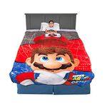 Franco Kids Bedding Ultra Soft Micro Raschel Blanket, 62 in x 90 in, Super Mario