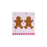 Gingerbread House Napkins, 24 ct | Christmas Party Tableware | Gingerbread House Party Supply