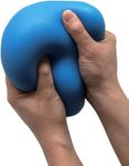 Relaxus Mega Neoflex Stress Ball. Stretch, Squeeze, Pull, Knead, Punch 5" Fun for Home or Office, School or Work.