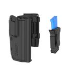 Holster for Taurus g3 Taurus th9 Norinco NP22 Sig P226 P220 P225 P228 P229 Owb IWB Belt Loops Holster with 9mm Magazine Holster (360 Degree Adjustable iwb)