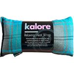 Wheat Bags Microwavable Neck and Shoulder Wrap - Relaxing Lavender Heat Bags Microwavable for Comfort - Tartan Cotton Fabric with UK Wheat Heat Bags Microwavable Compress by Kalore - Turquoise