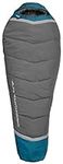 ALPS Mountaineering Blaze 0° Mummy Sleeping Bag, Regular - Charcoal/Blue Coral