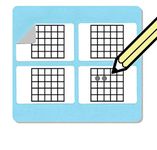 Guitar Chord Diagram & Fingering Sticker Set (250 Pack) Amazing Tool for Teachers and Students