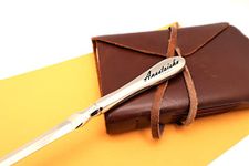 Personalized Letter Envelope Opener Custom Engraved with Your Name Or Message and to Give As Office and Retirement Gift - Vintage Style Stainless Steel Letter Opener