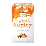 Good Earth Organic Sweet & Spicy Herbal and Black Tea 18 Bags ( 3 Pack)