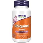 Foods, Ubiquinol, 100 mg, 60 Softgels