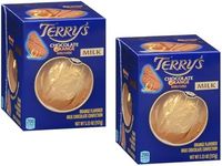 Smiling Sweets Terry's Milk Chocolate Orange - 5.53oz - Pack of 2 - Great tasting chocolate with an added twist of orange flavor - Perfect for sharing - Break apart and enjoy