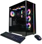 CyberPowerPC Gamer Supreme Gaming PC, AMD Ryzen 7 7800X3D 4.2GHz, GeForce RTX 5070 Ti 16GB, 32GB DDR5, 2TB PCIe 4.0 SSD, WiFi Ready & Windows 11 Home (SLC8480A7)