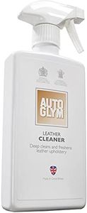 Autoglym Leather Cleaner 500ml, Car Leather Cleaner Deep Cleans and Freshens Automotive Leather of Dirt and Grime to Restore its Colour and Appearance.