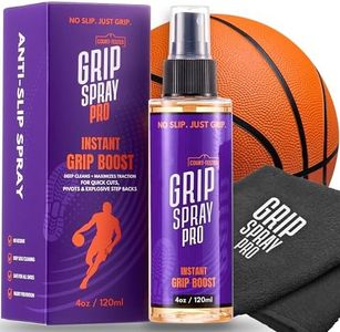 PYMENS Basketball Grip Spray Pro – 2-in-1 Non-Slip Spray for Basketball Shoes & Grips | Boost Traction & Rejuvenate Soles | Essential Basketball Gear & Court Performance – 4oz