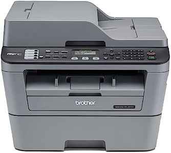 Brother MFC L2701D Auto Duplex Multifunction (Print, Scan, Copy, Fax) Laser Printer With 30 PPM Print Speed, Automatic Document Feeder, 2 in 1 ID Copy Button, 2-line LCD Display, 250 Sheets Paper Tray