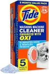 Washing Machine Cleaner by Tide for Front and Top Loader Washer Machines, 5ct Box (Packaging May Vary)