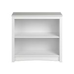 Prepac Home Office 2-Shelf Standard Bookcase, 31.5 in. W x 29 in. H x 13 in. D, White