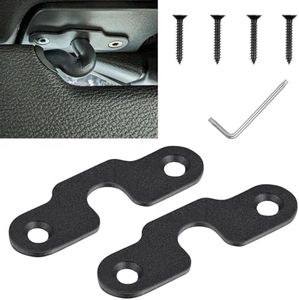 Sun Visor Repair Kit Heavy Duty Sun Visor Clips, Visor Mounting Clips Compatible with Jeep Wrangler JK 2018/ Wrangler 2018-2024/ Gladiator 2020-2024 & Jeep Wrangler Accessories