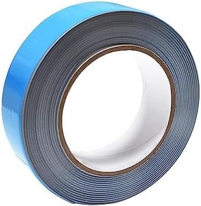 MVISUAL Adhesive Metal Strip for Magnets 1.4“ x 20ft, Metal for Magnetic Tape, Self Stick Flexible Steel Metal Tape Roll for Magnets, Metal Strips for Wall