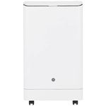 GE 14,000 BTU Portable Air Conditioner for Medium Rooms up to 550 sq ft. (9,850 BTU SACC), 3-in-1 with Dehumidify, Fan, and Auto Evaporation, Included Window Installation Kit