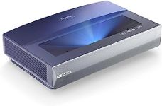 CASIRIS A6 Ultra Short Throw Projector, Smart Projector with Wifi and Bluetooth, 1080P Full HD with Speaker, 3000 ANSI 4k Home Cinema, WIFI6/5G Triple UHD Laser TV