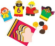 Springboard People Hand Puppets Kit - Puppet Making Kit for Children - Kids Craft Sewing Packs - Early Years Learning Resources - 30-Pack - 20 x 16 Cm