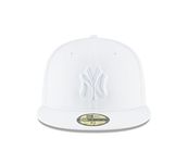 New Era Men's Snapback, White, 8