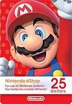 $25 Nintendo eShop Gift Card [Digital Code]