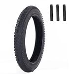 BMX Bike Tire,Bicycle Tyres Kit Bike BMX Bike Floding Bike Replacement Tires with Tire Levers 12/14/16/18/20 X 2.125 (20X2.125)