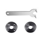 Angle Grinder Wrench Spanner Metal Lock Nut Fits Dewalt Milwaukee Makita 193465-4 Bosch Black & Decker Ryobi 4.5" 5" 5/8-11