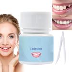 Tooth Filling Repair Kit,Moldable Teeth Repair,Temporary Tooth Filling Kit with Tweezers,Dental Repair Kit Filling,DIY Tooth Repair Granules,Filling Missing Broken Tooth,Tooth Repair Beads for All