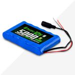 AshvaVolt® 12V 5Ah Lithium-Ion Rechargeable Battery Pack for Electric Cycle, Solar & Others EV 5Ah Battery for E Bike | 11.1volt 5000mAh