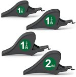 Clipper Guards Set, 4 Pack 1.25", 1.5", 1.75", 2" Compatible with Most Wahl Clippers, Gray Replacement Guides