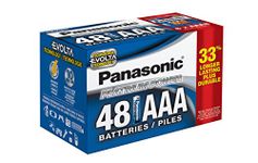 Panasonic Energy Corporation LR03XE/48PC Platinum Power Long Lasting AAA Alkaline Battery