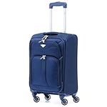 Flight Knight Lightweight 4 Wheel 800D Soft Case Suitcases Anti Crack Cabin & Hold Luggage Options Approved for Over 100 Airlines Including easyJet, BA & Many More!