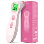 Forehead Thermometer for Adults Kids, No-Touch Infrared LCD Display Digital Baby Thermometers Body Temperature Thermometer