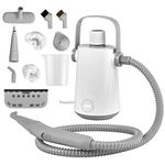 GiantexUK Handheld Steam Cleaner, 1000W Multipurpose Pressurized Cleaner with 10 Accessories, Portable Steam Cleaning Machine for Home, Office, Kitchen and Bathroom (Grey)