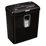 Fellowes Powershred P-30C 6-Sheet Cross-Cut(4-Gallon bin) Deskside Paper Shredder, Black