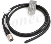 Industrial Camera Power Trigger IO Signal Cable 6 Pin Hirose Female Plug for Basler AVT GIGE Sony CCD Industrial Camera 1 Meter