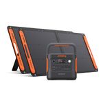 Jackery Solar Generator 2000 v2 with 2X Solar Saga 100W, 2042Wh/2200W LiFePo4 Portable Power Station, 20ms UPS Home Backup, USB-C PD 100W Fast Charging for Power Outages, Emergencies, Camping & Rving