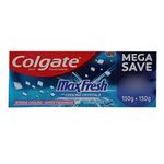 Colgate Max Fresh Blue Gel Toothpaste, Fresh Breath, 300g (Cooling Crystals)