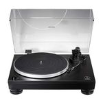 Audio-Technica AT-LP5X Fully Manual Direct-Drive Turntable, Black