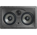 Polk Audio Vanishing Series 255c-LS in-Wall Center Channel Loudspeaker,Dual 5.25" Dynamic Balance Drivers & 1" Ring-Radiator Tweeter,Polk PowerPort Technology,Rotating Cam System for Easy Installation