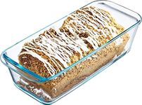 Simax Glassware Classic Loaf Dish | Heat, Cold and Shock-Proof Borosilicate Glass, Made in Europe, Dishwasher Safe, 11" x 4.8" x 3"