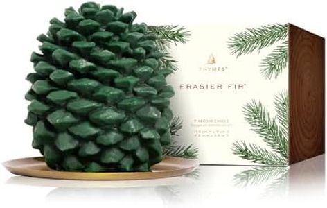 Thymes Fraiser Petite bougie moulée pomme de pin