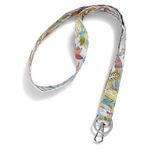 Vera Bradley Women's Cotton Wide Lanyard Keyring, Butterfly by, One Size