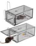 2 Pack Humane Live Rat Trap for Mice Squirrels Voles & All Small Rodents